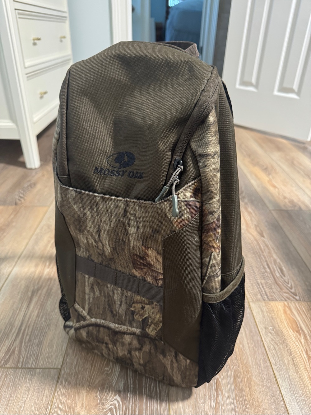 Mossy Oak Realtree Camo Backpack in Olive and Brown